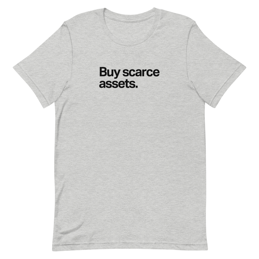 Buy Scarce Assets Unisex Tee