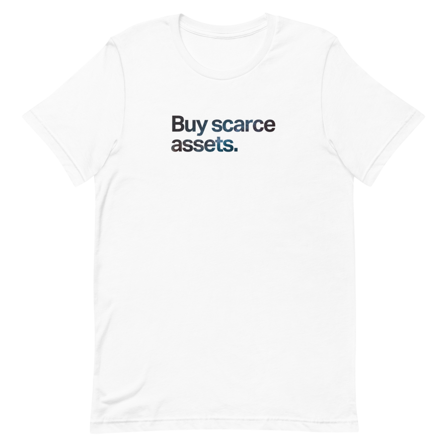 Buy Scarce Assets Unisex Tee